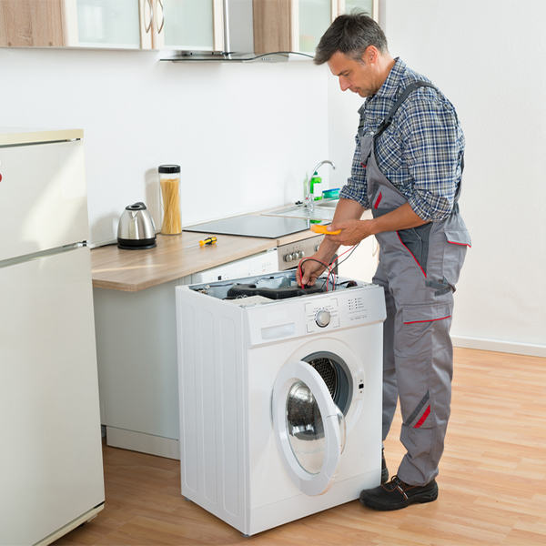 can you walk me through the steps of troubleshooting my washer issue in Metaline Washington